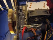 Płyta X79 E5-v307 +E5-2470 3,10GHZ SR0LG Socket LGA1356  + 16 GB DDR3 