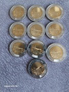 Monety 5 zł 10 szt z 2024 r