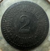 2 Pf Altdamm (Dąbie) Szczecin OBÓZ LAGER Cynk