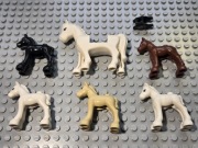 KLOCKI LEGO ELEMENTY ZWIERZĘTA MIX CASTLE ZAMEK OD 1ZŁ LICYTACJA