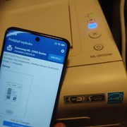 Windows11 WiFi drukarka laserowa Samsung ML-2955DW ma DUPLEX LAN USB OTG