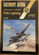 P-38J Lightning Kartonowy Arsenał
