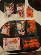 Klocki konstrukcyjne. Kwiaty. 7 małych zestawów 