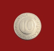 Moneta 10 tolarów 2000, Słowenia