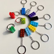 Brelok klocek – jak LEGO, możliwość łączenia | Kolorowe