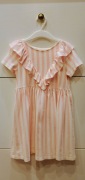 Różowa sukienka dziewczęca H&M w rozmiarze 110/116