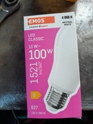 Żarówka LED E27 13W (100W) 1521lm neutralna biel 4000K ZQ5E63