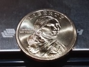 1 dolar (2022) Indianka USA Native American Sacagawea. Mennica P