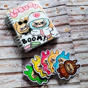 Książeczka na rzepy Toca Boca, Avatar. Labubu domek