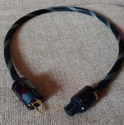 Audiofilski przewód zasilający 1m czysta miedź.99,9999