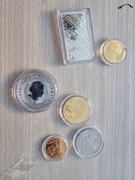 Zestaw monet w kapslach + PRL