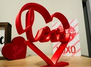 Statuetka walentynkowa wydruk 3d love walentynki