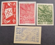 1942 OBÓZ II C, WOLDENBERG  Fi 8-11**(*),150-lecie orderu Virtuti Militari