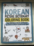 Kolorowanka do nauki Koreańskiego 