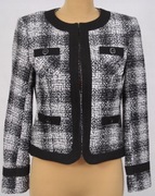 Nam&Co żakiet z wełną haftki 38