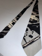 LEONARD PARIS jedwabny krawat UNIKAT 