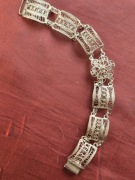 Srebrna bransoletka filigranowe wykonanie 925 Sterling nowa
