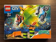 LEGO City Stuntz 60299 – Zawody Kaskaderskie Motocykle Stunt Flywheel