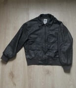 oryginalna skórzana kurtka Adidas