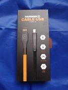 Kabel ładowania Hammer USBC USB typ C 1,2m 3A