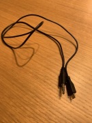 Kabel usb B jack 3,5mm - 77cm