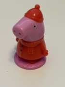 Figurka Świnka Peppa. Zima