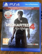 UNCHARTED 4 KRES ZŁODZIEJA gra w polskiej wersji językowej  PL