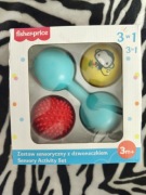 Zestaw sensoryczny z dzwoneczkiem Fisher-Price CFF0905 3w1
