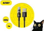 [NOWY] Kabel Baseus do Szybkiego Ładowania 100W USB-A / USB-C [1m]