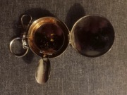 Brelok puzderko otwierane vintage PRL