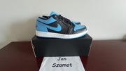 44,5 Buty Nike Air Jordan 1 Low Black University Blue 553558-041