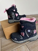 NOWE zimowe buty Kappa r. 28 – ŚWIECĄCE, ciepłe, serduszka