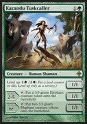 Magic: The Gathering Kazandu Tuskcaller (B)