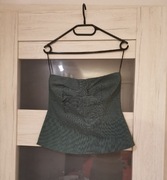 Zielony top bez ramiączek Orsay M 38 