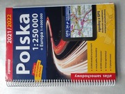 Polska 2021/2022 Atlas samochodowy