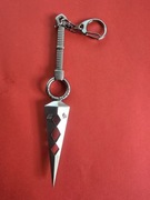Brelok Naruto Kunai – Srebrny Metalowy Nóż Ninja – Gadżet Anime