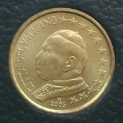 WATYKAN  2005 10 CENTÓW UNC !!!!!!!!!!