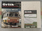 Autosan H9 Orlik 1:43 wycinanka + szkielet 