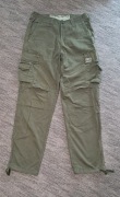 Spodnie męskie bawełna Khaki CRIMINAL DAMAGE rozmiar 32 L