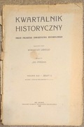 Kwartalnik Historyczny XLII  zeszyt 2  1928r.