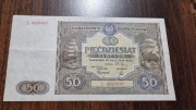 Banknot 50 złotych 1946