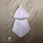 NEXT Czapeczka z chustką Rozmiar 6-9mcy 