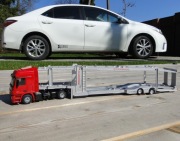 Siku 3934 ciężarówka z lawetą, przewóz aut, laweta. Mercedes Actros - 40cm!