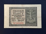 1 złoty 1941 - OKUPACJA 