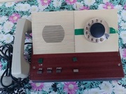 Stary telefon tarczowy Elektrometal Cieszyn