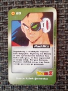 20. Dragon Ball Z - Radditz - Karta kolekcjonerska 