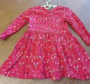 bawełnianan sukienka rozmiar 98cm