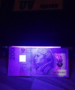 Tester UV banknotów, lampa UV do sprawdzania banknotów i dokumentów