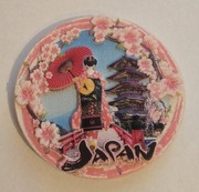 Magnes na lodówkę ceramiczny Japonia Japan Kobe Kioto Nagasaki Osaka 3D(19)