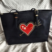 Duża torebka Tommy Hilfiger granatowa 